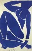 Henri Matisse blue nude lll oil painting artist